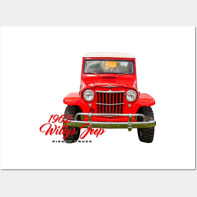 1962 Willys Jeep Pickup Truck Wall Art by Gestalt Imagery